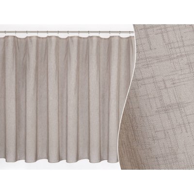 Voál - hnědý - vzor 1033 - 180 cm – Zboží Mobilmania