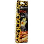 Lolo Pets Fine Pet Sticks tyčinky ořechové pro korely 110 g – Hledejceny.cz