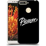 Picasee Ultimate Case pro Huawei Y6 Prime 2018 - Picasee - old logo - white – Sleviste.cz