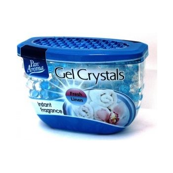 Pan Aroma gel Crystals Fresh Linen gelový osvěžovač vzduchu 150 g