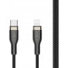 usb kabel Fixed FIXDB-CL05-BK USB-C / Lightning, 0,5m, černý