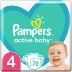 Pampers Active Baby 4 76 ks – Zbozi.Blesk.cz