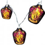 Světelný řetěz Harry Potter Gryffindor světýlka k zavěšení 5055437917242 – Hledejceny.cz