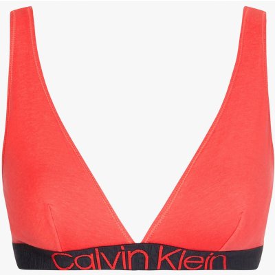 Calvin Klein triangle braletka oranžová