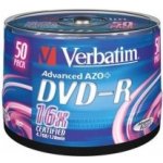 Verbatim DVD-R 4,7GB 16x, AZO, printable, spindle, 25ks (43538) – Zboží Živě