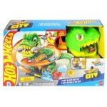 Mattel Hot Wheels CITY T-REX ÚTOČÍ NA HASIČSKOU STANICI – Hledejceny.cz