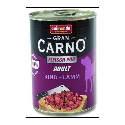 Animonda Gran Carno Adult hovězí & jehněčí 12 x 400 g – Zboží Mobilmania