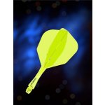 Winmau Fusion #6 Neon Yellow Short – Zboží Mobilmania