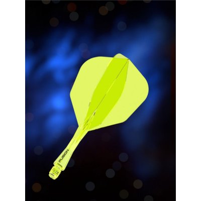 Winmau Fusion #6 Neon Yellow Short – Zboží Mobilmania