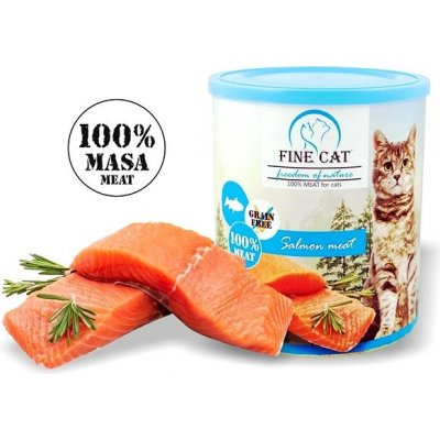Fine Cat Salmon 100% meat 800 g – Hledejceny.cz