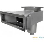 Pahlén Nerezový skimmer široký, 385x80 mm – Zboží Dáma