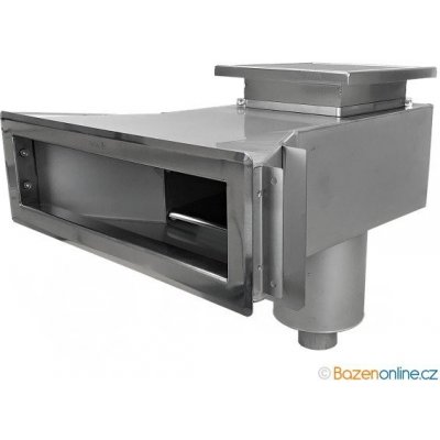 Pahlén Nerezový skimmer široký, 385x80 mm – Zboží Dáma