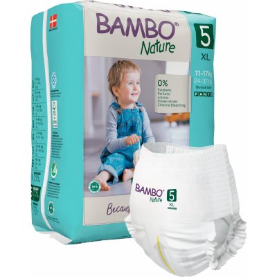 Bambo Nature Pants 5 XL 12-18 kg 19 ks – Zboží Mobilmania