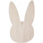 Eulenschnitt Velikonoční dekorace Rabbit Natural set 8 ks, přírodní barva, dřevo – Zboží Dáma
