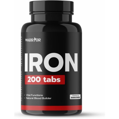 Warrior Železo 200 tablet – Hledejceny.cz