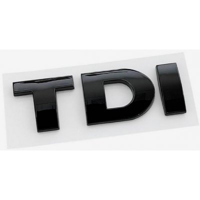 Nápis na kapotu TDI black velké | Zboží Auto