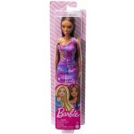 Barbie Purple Dress With Flowers Dark Skin Doll Doll With Purple Dress – Zboží Dáma