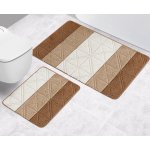 Brotex Trojúhelníky hnědé před WC 60x50cm – Zbozi.Blesk.cz