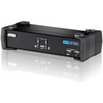 Aten CS-1762A 2-Port DVI USB 2.0 KVMP Switch, 2x DVI-D Cables, 2-port Hub, Audio – Sleviste.cz