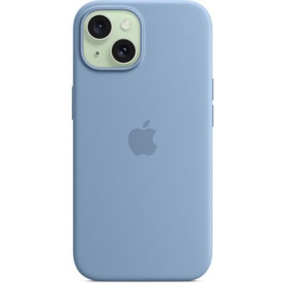 Apple silikonový s MagSafe na iPhone 15 Plus ledově modrý MT193ZM/A – Hledejceny.cz