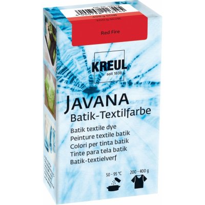 Kreul Javana Batik 70 g red fire – Zboží Dáma
