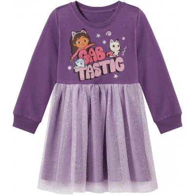 Dívčí šaty lila fialová – Zboží Dáma