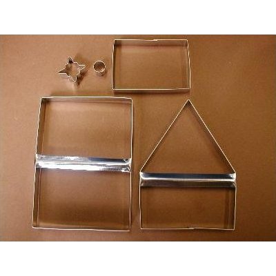 Sada vykrajovátek - perníková chaloupka – Zboží Dáma