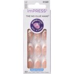 KISS Nalepovací nehty ImPRESS Nails Fearless 30 ks – Zboží Dáma