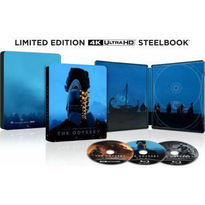 Odyssea (Limitovaná sběratelská edice - Steelbook - Global) 4K UHD + 2 BD – Hledejceny.cz