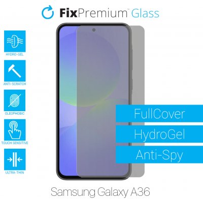 Ochranná folie FixPremium HydroGel Anti-Spy pro Samsung Galaxy A36 – Zboží Živě