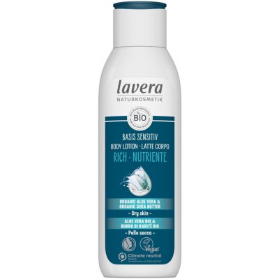 lavera Basis Sensitiv vyživující tělové mléko 250 ml – Sleviste.cz