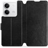 Pouzdro a kryt na mobilní telefon Mobiwear Flip Xiaomi Redmi Note 13 5G - C_BLS Black&Gray