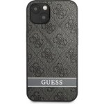 Pouzdro Guess PU 4G Stripe iPhone 13 mini šedé – Hledejceny.cz