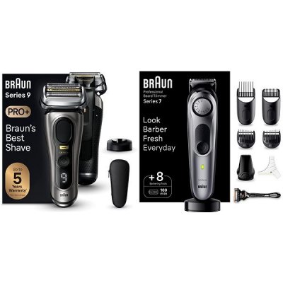 Braun Series 9 Pro+ tmavě šedý + Braun Series 7 BT7420 – Zboží Mobilmania