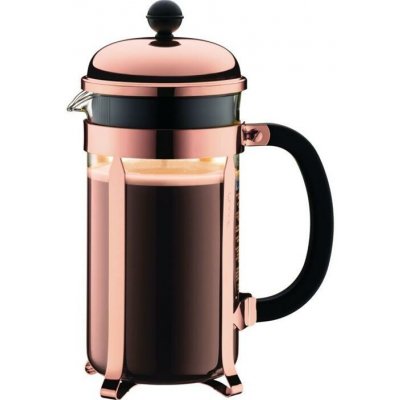 Bodum Chambord 1928-18 French press na 8 šálků 1 000 ml měděný; 1869 – Sleviste.cz
