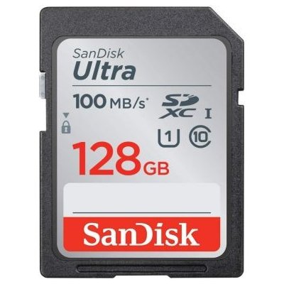 Sandisk SDXC UHS-I U1 128 GB SDSDUNR-128G-GN3IN – Zboží Mobilmania