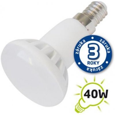Lurecom LED R50-3W E14 reflektorová LED žárovka, patice E14, 270lm bílá studená