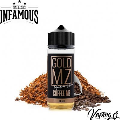 Infamous Originals Shake & Vape Gold MZ Tobacco with Coffee 20 ml – Zbozi.Blesk.cz