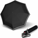 Knirps T.200 Medium duomatic Reflective Rain pánský plně automatický deštník černý