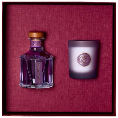 Erbario Toscano Bacche di Tuscia Dárková sada difuzér 250 ml + svíčka 70 g – Hledejceny.cz