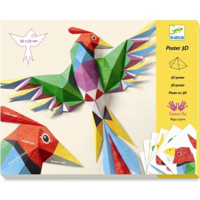 Djeco 3D dekorace Kreativní sada Phoenix – Zbozi.Blesk.cz