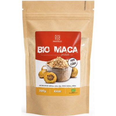 Najtelo Maca BIO peruánský prášek 200g – Hledejceny.cz