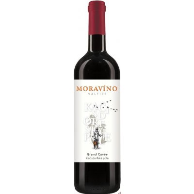 Moravíno Grand Cuvée Svatovavřinecké & Cabernet Sauvignon pozdní sběr 14% 0,75 l (holá láhev) – Zboží Mobilmania