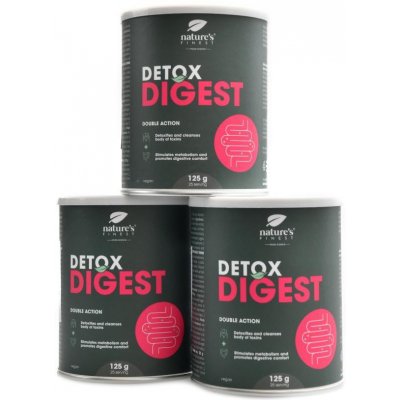 Nature's Finest Detox digest 3 x 125 g – Hledejceny.cz