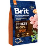 Brit Premium By Nature Sport Chicken 15 kg – Hledejceny.cz
