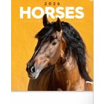 NOTIQUE nástěnný Koně 30 × 34 cm 2026 – Zboží Dáma