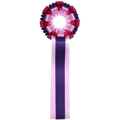 Kokarda třířadá s prošitím fialová – Hledejceny.cz