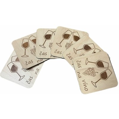 Orion Podtácek dřevo MANDALA 12cm – Zboží Dáma