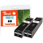 Peach HP PI300-778 | TwinPack č 981X (L03R12A) - černá (black), REM – Hledejceny.cz