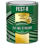 Barvy A Laky Hostivař FEST-B S2141, antikorozní nátěr na železo 0101 světle šedá, 12kg – HobbyKompas.cz